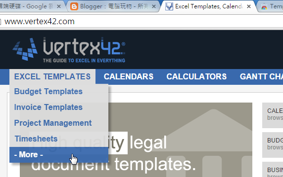 Vertex42 Excel templates download-07