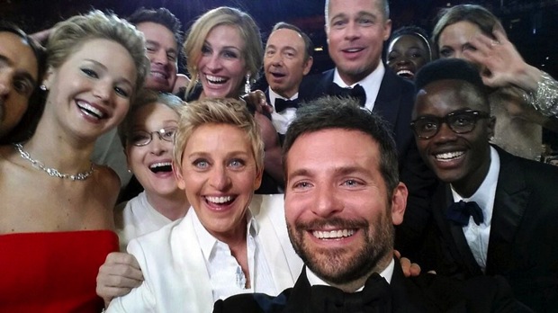 EllenDegeneresOscarSelfie