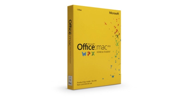 Mac Office Home Student 2011