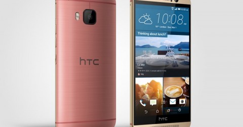 HTC One M9_Pink_Right