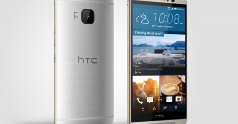 HTC One M9_Silver_Right