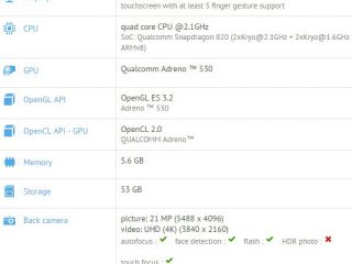 Asus Zenfone 4 GFXBench