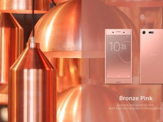 Sony XZP pink bronze