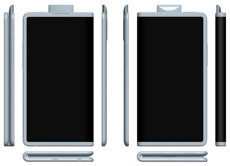 OPPO 折叠屏幕手机设计曝光，采用升降式镜头的组合