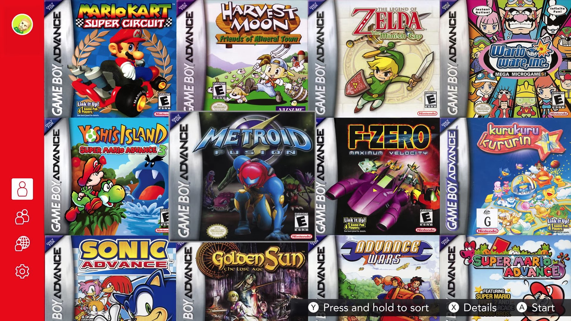  Switch Online Game Boy 