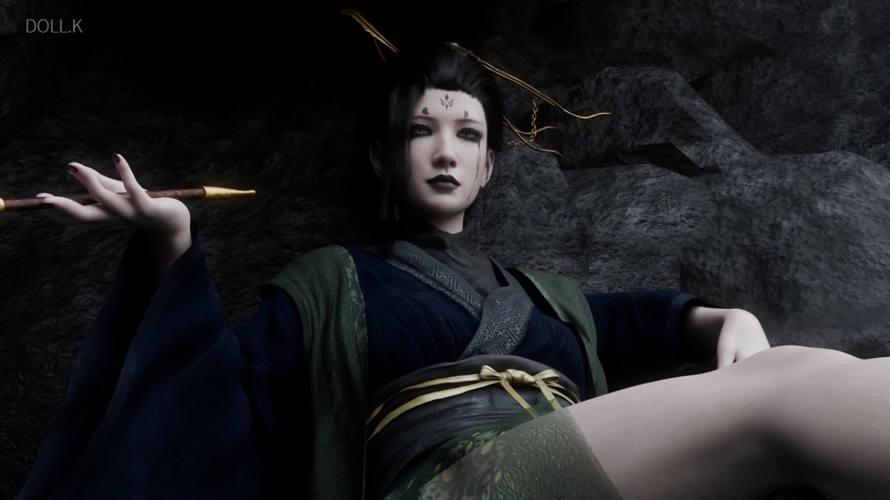 大神DOLLDDK 分享《黑神話：悟空》自製蜘蛛精四妹圖- Qooah