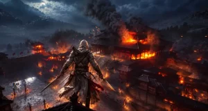 天美×Ubisoft 秦朝《刺客教條:命運》原型外洩!女刺客潛入項羽圍城,水墨風UI曝光
